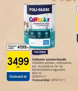 Tesco Cellkolor zománcfesték ajánlat