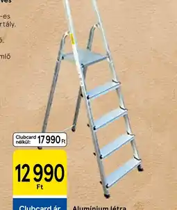 Tesco Alumínium létra ajánlat