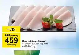 Tesco Herz csirkemellsonka ajánlat