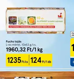 Tesco Fuchs tojás ajánlat