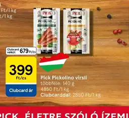 Tesco Pick Pickolino virsli ajánlat