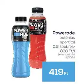GRoby Powerade izotóniás sportital ajánlat