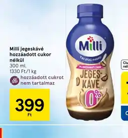 Tesco Milli Jegeskávé ajánlat