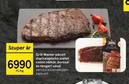 Tesco Grill Master pácolt marhalapocka szelet ajánlat