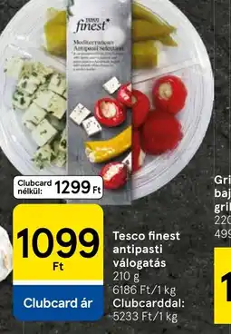 Tesco Tesco Finest antipasti válogatás ajánlat
