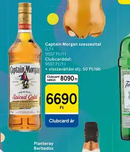 Tesco Captain Morgan szeszesital ajánlat