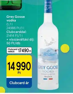 Tesco Grey Goose vodka ajánlat