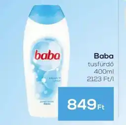 GRoby Baba tusfürdő ajánlat