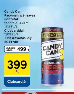 Tesco Candy Can Pac-man szénsavas üdítőital ajánlat