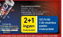 Tesco Xixo szénsavas üdítőital ajánlat