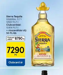 Tesco Sierra Tequila ajánlat
