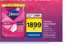 Tesco Libresse egészségügyi betét ajánlat