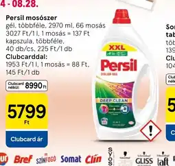 Tesco Persil mosszer ajánlat