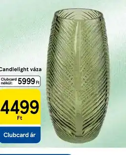 Tesco Candlelight váza ajánlat