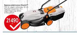 Tesco Daewoo elektromos fűnyír ajánlat