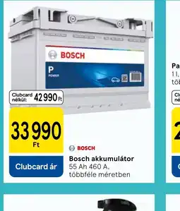 Tesco Bosch akkumulátor ajánlat
