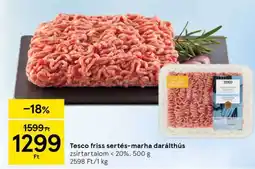 Tesco Tesco friss sertés-marha darálthús ajánlat