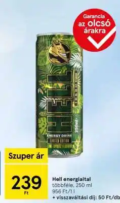 Tesco HELL Energiaital ajánlat