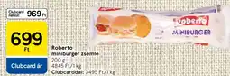 Tesco Roberto miniburger zsemle ajánlat