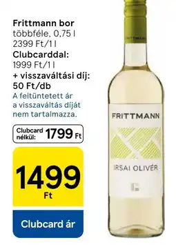 Tesco Frittmann bor ajánlat