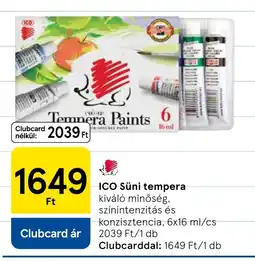 Tesco ICO Süni tempera ajánlat