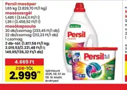 Interspar Persil mospor ajánlat