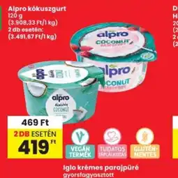 Interspar Alpro kkuszgurt ajánlat