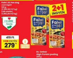 Interspar Falni J! Hot Dog ajánlat