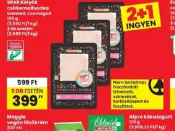 Interspar Spar Kölyök csirkemellsonka ajánlat