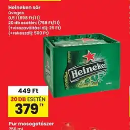 Interspar Heineken sör ajánlat