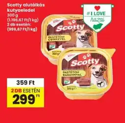 Interspar Scotty alutálkás kutyaeledel ajánlat