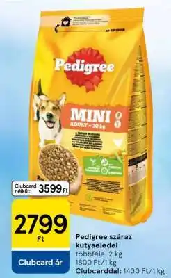 Tesco Pedigree száraz kutyaeledel ajánlat
