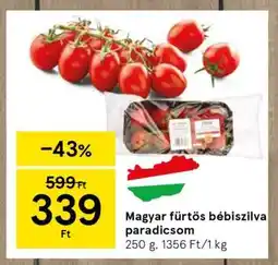 Tesco Magyar fürtös bébiszilva-paradicsom ajánlat