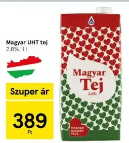 Tesco Magyar UHT tej ajánlat