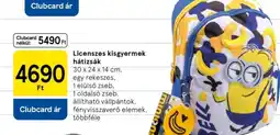 Tesco Licenszes kisgyermek hátizsák ajánlat