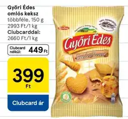 Tesco Győri Édes omlós keksz ajánlat