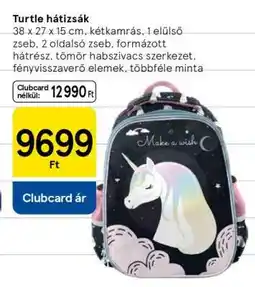 Tesco Turtle hátizsák ajánlat