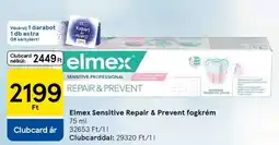 Tesco Elmex Sensitive Repair & Prevent fogkrém ajánlat