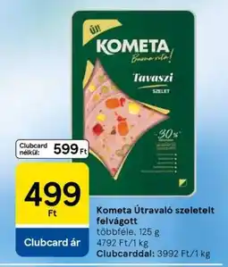 Tesco Kometa Útravaló szeletelt felvágott ajánlat