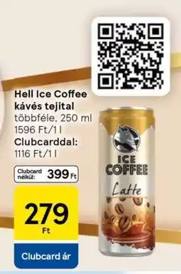 Tesco Hell Ice Coffee kávés tejital ajánlat