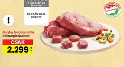 Interspar Pulyka felsőcombfilé ajánlat