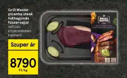 Tesco Grill Master picanha steak fokhagymás fűszervajjal ajánlat