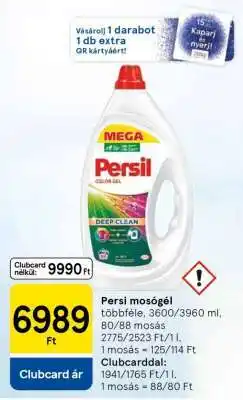 Tesco Persil mosógél ajánlat