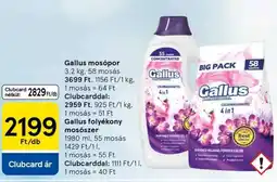 Tesco Gallus mosópor ajánlat