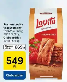 Tesco Roshen Lovita Teasütemény ajánlat