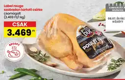 Interspar Label rouge szabadon tartott csirke ajánlat