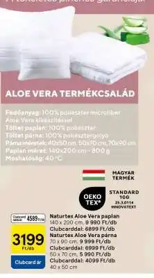 Tesco Aloe Vera Termékcsalád ajánlat