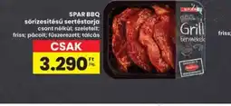 Interspar Spar BBQ sörízesítésű sertéstarja ajánlat
