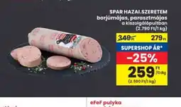 Interspar Spar Hazai Szeretem barjúmájas, parasztmájas ajánlat