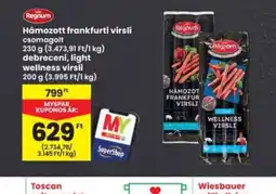 Interspar Regnum Hámozott frankfurti virsli ajánlat